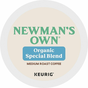 Newman's Own Organics K-Cup Organic Special Blend Coffee - Compatible with Keurig Brewer - Regular - Dark - K-Cup - Special Blend - 24/Box - 4 / Carton