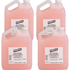 Genuine Joe All Purpose Skin Cleanser - 1 gal - Hand, Skin - Pink - 4 / Carton