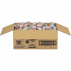 Coffee mate Original Nondairy Liquid Creamer Singles - Original Flavor - 0.38 fl oz (11 mL) - 180 Serving - 180 / Carton