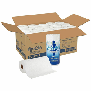 Sparkle Professional Series Kitchen Paper Towel Rolls - 2 Ply - 8.80