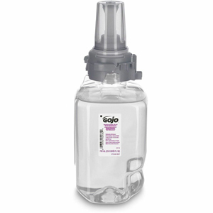 Gojo ADX-7 Dispenser Antibacterial Hand Soap Refill - Plum Scent - 23.67 fl oz - Pump Bottle Dispenser - Bacteria Remover, Kill Germs - Hand, Skin - Moisturizing - Antibacterial - Clear - Rich Lather, Bio-based - 4 / Carton
