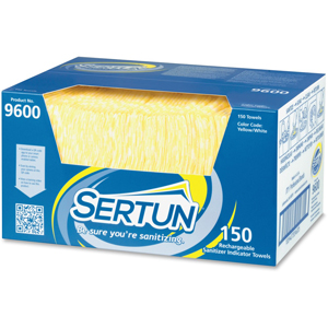 Sertun Rechargeable Sanitizer Indicator Towels - 18