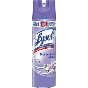 Lysol Early Morning Breeze Disinfectant Spray - For Multipurpose - 19 fl oz (0.6 quart) - Early Morning Breeze Scent - Recommended For: Germs Remover, Odor Remover, Fungi Remover, Virus Remover, Bacteria Remover - Anti-bacterial, Deodorize - Clear - 12 / 