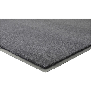 Genuine Joe Silver Series Indoor Entry Mat - Building, Carpet, Hard Floor - 10 ft Length x 36