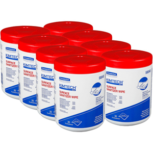 KIMTECH Prep Surface Sanitizer Wipes - For Hard Surface, Nonporous Surface - 12