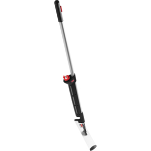 Rubbermaid Commercial Pulse Floor Cleaner - MicroFiber Head - Lightweight, Refillable, Telescopic Handle - Silver - 1 Each