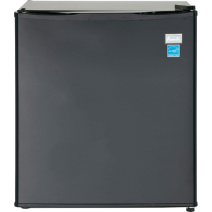 Avanti AR17T1B 1.70 Cubic Foot Refrigerator - 1.70 ft³ - Auto-defrost - Auto-defrost - Reversible - 1.70 ft³ Net Refrigerator Capacity - Black