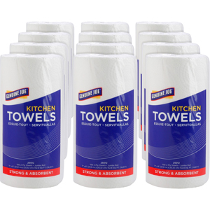 Genuine Joe Kitchen Roll Towels - 2 Ply - 8