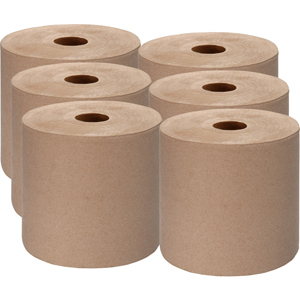 Genuine Joe Embossed Hardwound Roll Towels - 7.87