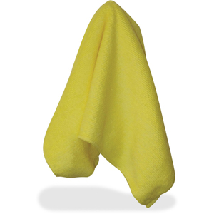 Impact Yellow Microfiber Cloths - 16