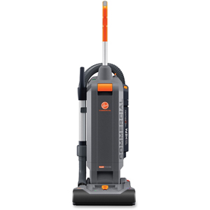 Hoover HushTone 13Plus Upright Vacuum - 1200 W Motor - Bagged - Filter, Nozzle, Brushroll - 13