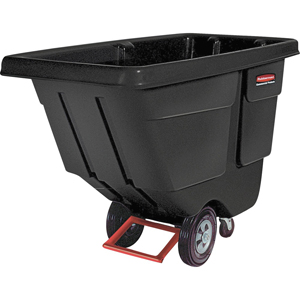 Rubbermaid Commercial 850lb Capacity Utility Tilt Truck - 850 lb Load Capacity - 33.50