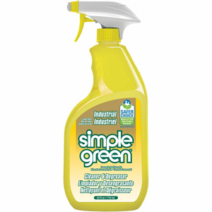 Simple Green Industrial Cleaner/Degreaser - Concentrate - 24 fl oz (0.8 quart) - Lemon Scent - Recommended For: Coffee Remover, Lipstick Remover, Ink Remover, Grease Remover - Non-toxic, Butyl-free, Phosphate-free, Non-abrasive, Non-corrosive, Deodorize -