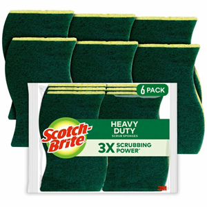 Scotch-Brite Heavy-Duty Scrub Sponges - 2.8