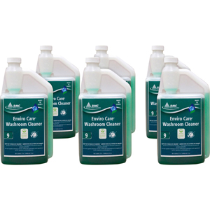 RMC Enviro Care Washroom Cleaner - Concentrate - 32 fl oz (1 quart) - Bio-based, Phosphate-free, Non-toxic - Blue, Green - 6 / Carton