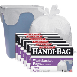 Berry Handi-Bag Wastebasket Bags - Small Size - 8 gal Capacity - 24