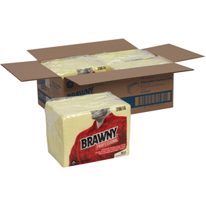 Brawny Professional Disposable Dusting Cloths - For Household, Janitorial - Wipe - 24