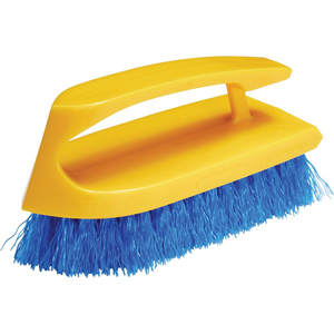 Rubbermaid Commercial Iron Handle Scrub Brush - Polypropylene Bristle - 6