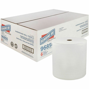Genuine Joe Solutions Hardwound Paper Towels - 1 Ply - 7