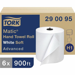 TORK Matic Hand Towel Rolls - 1 Ply - 7.70