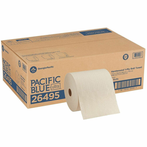Pacific Blue Ultra High-Capacity Recycled Paper Towel Rolls - 7.87