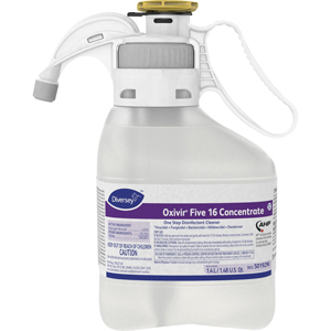 Diversey Oxivir Five 16 Disinfectant Cleaner - Concentrate - 47.3 fl oz (1.5 quart) - Characteristic Scent - Disinfectant, VOC-free - Clear - 1 Each