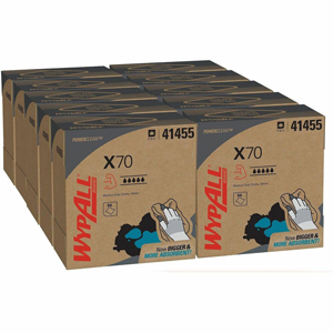 Wypall PowerClean X70 Medium Duty Cloths - Pop-Up Box - 8.34