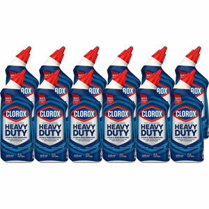 Clorox Toilet Bowl Cleaner Heavy-Duty Stain and Ring Remover - For Toilet Bowl - Liquid - 24 fl oz (0.8 quart) - Arctic Clean Scent - Recommended For: Stain Remover, Rust Remover, Bacteria Remover, Hard Water Remover, Limescale Remover, Dirt Remover, Grim