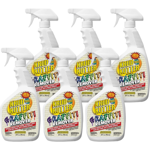 Krud Kutter Graffiti Remover - Ready-To-Use - 32 fl oz (1 quart) - Water Based, Non-flammable - Clear - 6 / Carton
