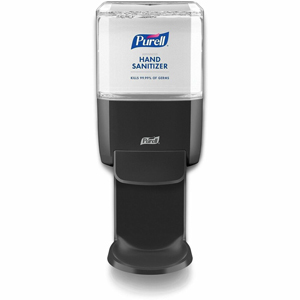 PURELL Hand Sanitizer Dispenser - Manual - 1.27 quart Capacity - Locking Mechanism, Durable, Wall Mountable - Graphite - 1 Each