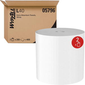 Wypall PowerClean L40 Extra Absorbent Towels - 10