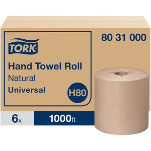 TORK Hand Towel Rolls H80 - 1 Ply - 8