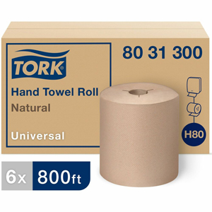 TORK Universal Hand Towel Roll - 1 Ply - 8