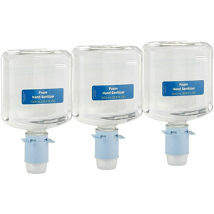 Pacific Blue Ultra Hand Sanitizer Foam Refill - 1.06 quart - Touchless Dispenser - Kill Germs - Hand - Moisturizing - Clear - Bio-based, Dye-free, Fragrance-free - 3 / Carton