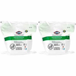 Clorox Healthcare Hydrogen Peroxide Cleaner Disinfectant Wipes Bucket Refill - 11