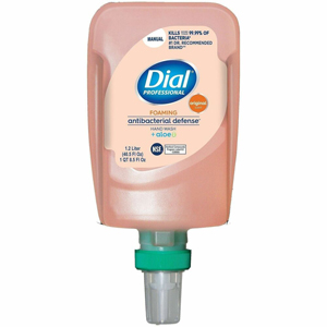 Dial Professional Complete Antibacterial Foaming Hand Wash - FIT Universal Manual - Original Scent - 1.27 quart - Pump Bottle Dispenser - Kill Germs - Hand - Moisturizing - Antibacterial - Peach - Non-drying - 3 / Carton