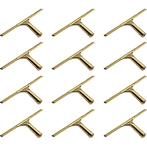 Ettore Brass Squeegee - Rubber Blade - 5.5