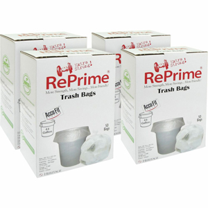 Heritage RePrime AccuFit 44-gal Can Liners - 44 gal Capacity - 50