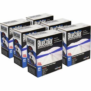 BlueCollar 13-gallon Drawstring Trash Bags - 13 gal Capacity - 28
