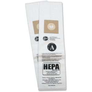Hoover Insight Upright Allergen Bags - 10/Pack - 6 / Carton - Type A - Yellow