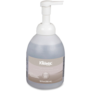 Scott Hand Sanitizer Foam - 18 fl oz - Pump Bottle Dispenser - Kill Germs - Hand - Moisturizing - Clear - Non-flammable, Dye-free, Fragrance-free - 4 / Carton