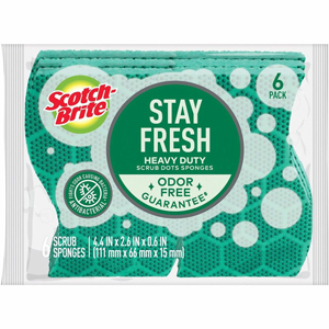 Scotch-Brite Scrub Dots Heavy-duty Scrub Sponge - 2.5