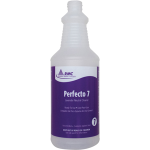 RMC Perfecto 7 Lavender Neutral Cleaner Bottles - Purple - 48 / Carton