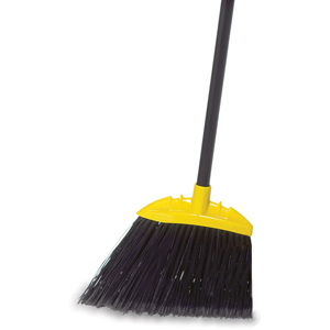 Rubbermaid Commercial Jumbo Smooth Sweep Angle Broom - Polypropylene Bristle - 10.5