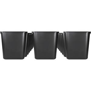 Sparco Rectangular Wastebasket - 7 gal Capacity - Rectangular - 15