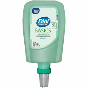 Dial Professional FIT Refill Basics Foam Handwash - Honeysuckle Scent - 1.06 quart - Hand - Moisturizing - Green - 3 / Carton