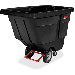 Rubbermaid Commercial Rotomolded Utility Tilt Truck - 450 lb Load Capacity - Plastic - 57.38
