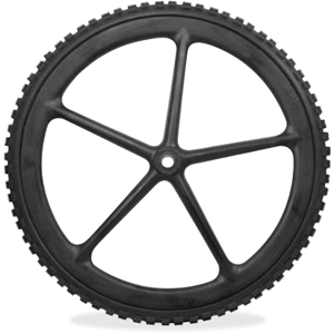 Rubbermaid Commercial Big Wheel Cart Replacement Wheel - 8