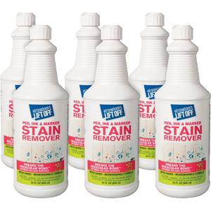 Mötsenböcker's Lift Off Pen/Ink/Marker Stain Remover - For Wall, Countertop, Desk, Wood, Plastic, Tile, Vinyl, Laminate, Metal - Liquid - 32 fl oz (1 quart) - Recommended For: Stain Remover, Ink Remover, Pen Mark Remover, Dry-Erase Marker Remover, Permane