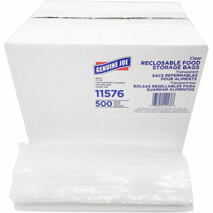 Genuine Joe Food Storage Bags - 1 quart Capacity - 8